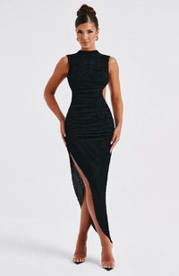 Aphrodite Midi Dress Black