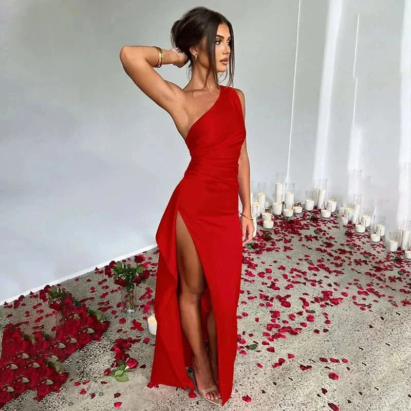 Ariel Maxi Dress Red