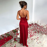 Ariel Maxi Dress Wine Red