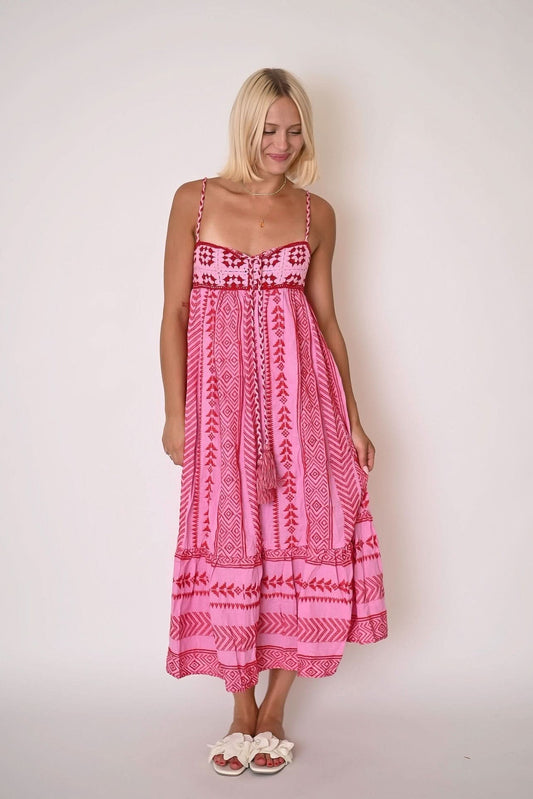 Bela Maxi Dress Pink