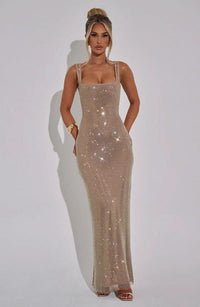 Brea Maxi Dress Gold