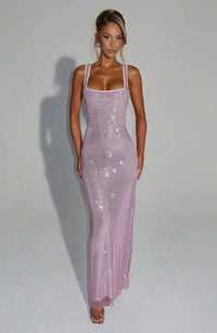 Brea Maxi Dress Pink