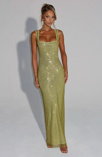 Brea Maxi Dress Green