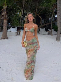 Caterina Maxi Dress Lagrono Sage