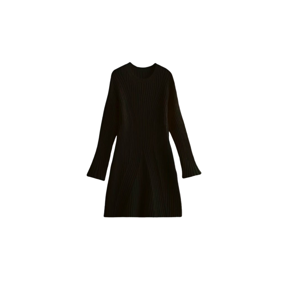 Chloe Knit Dress Black