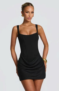 Cornelia Mini Dress Black