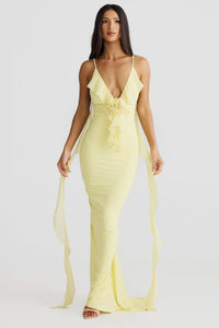 Daniela Maxi Dress Yellow