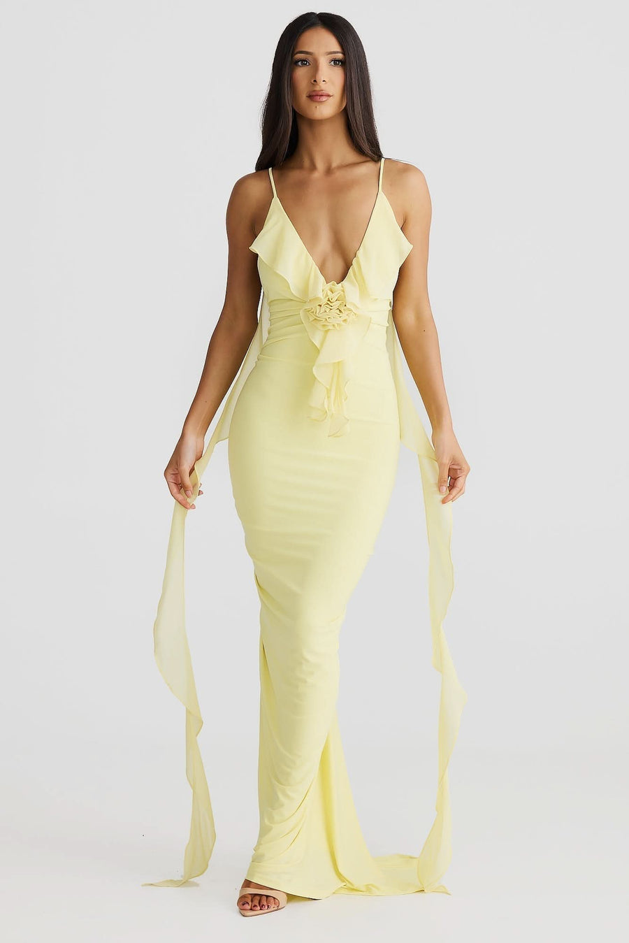 Daniela Maxi Dress Yellow