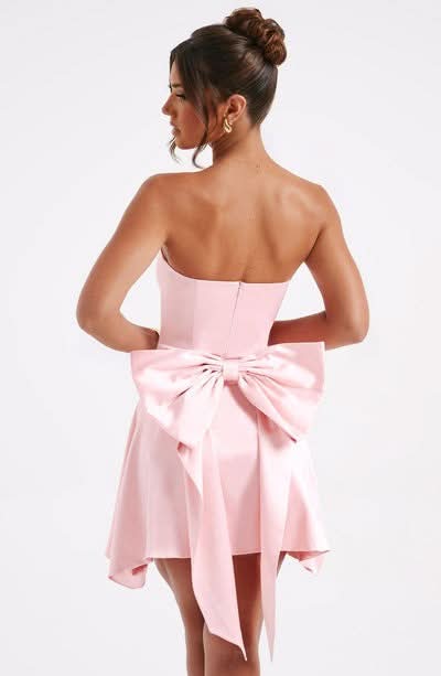 Davina Mini Dress Pink