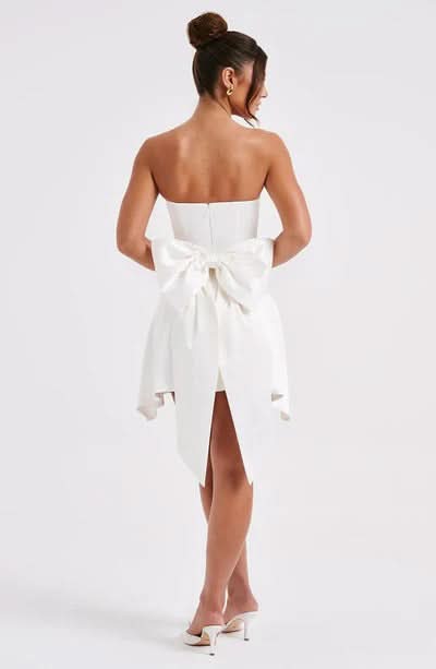 Davina Mini Dress White
