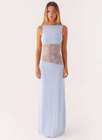 Denise Maxi Dress Blue