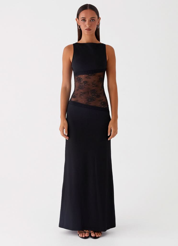 Denise Maxi Dress Black
