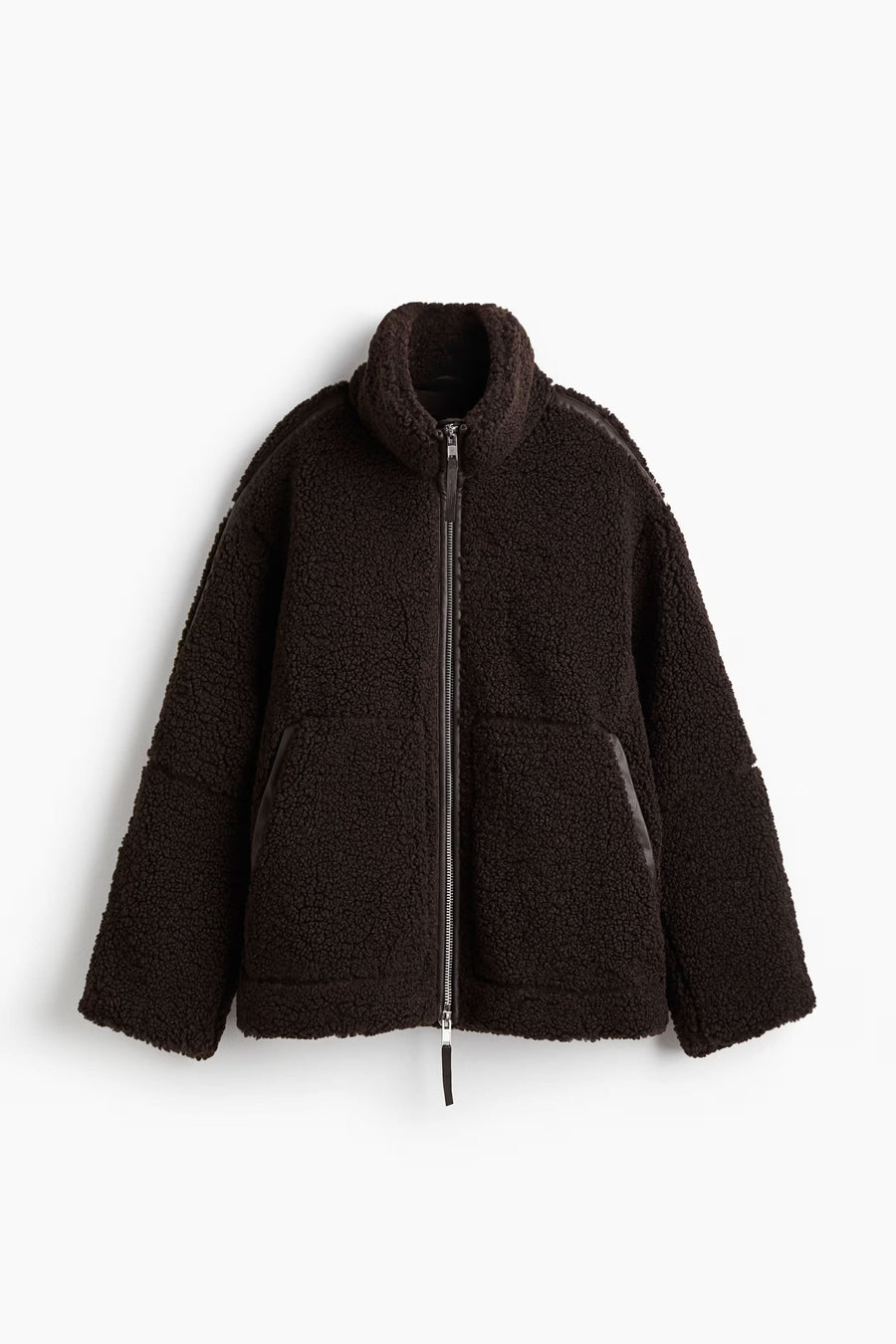 Denise Teddy Coat Chocolate