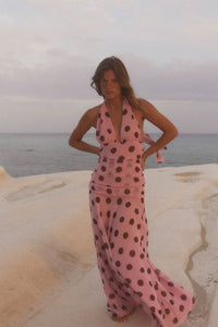 Dolcé Sunset Maxi Dress Pink