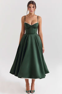 Donna Midi Dress Green