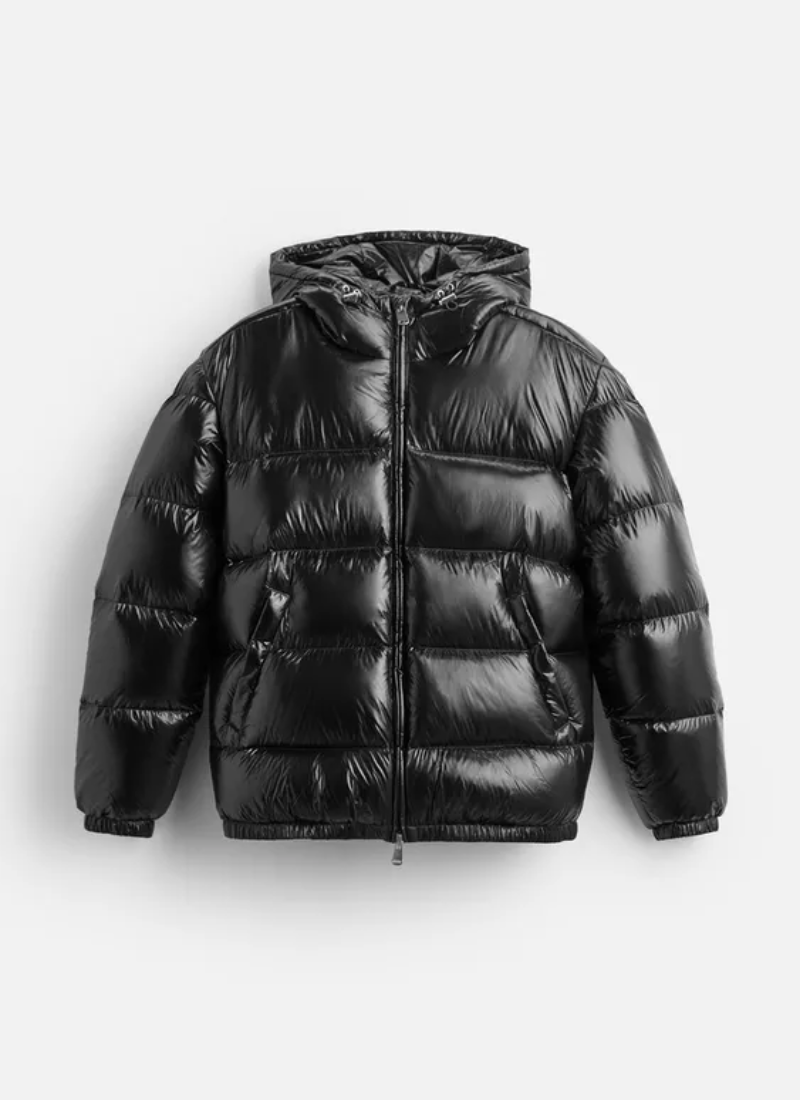 Down Puffer Jacket Black