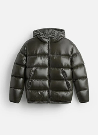 Down Puffer Jacket Army Green