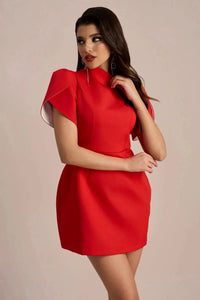 Eleana Mini Dress Red