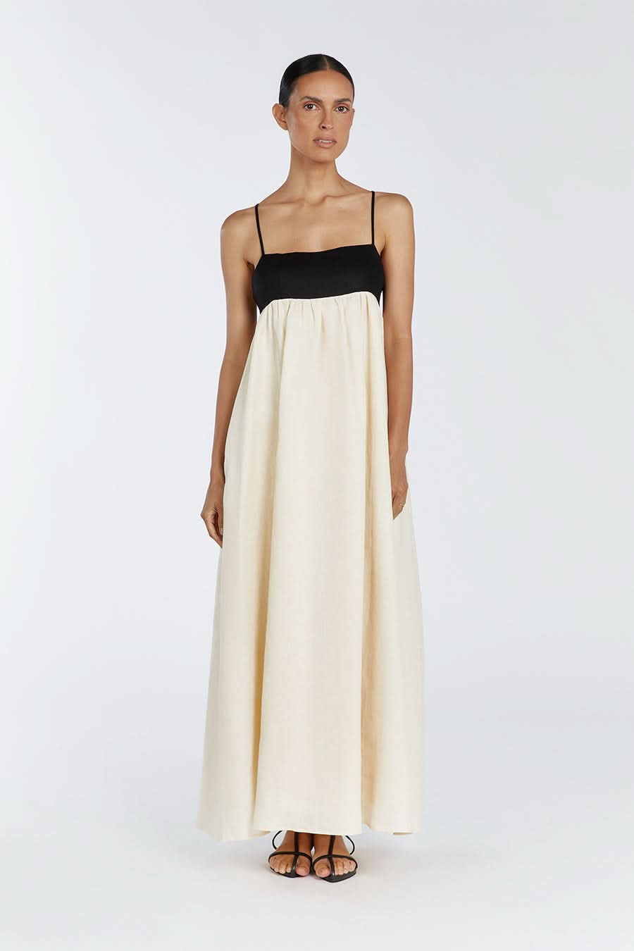 Elena Maxi Dress White