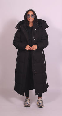 Ellie Puffer Coat Black