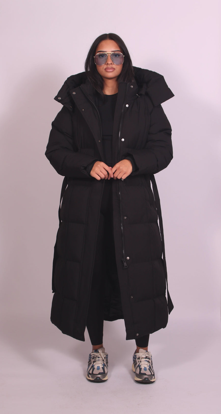 Ellie Puffer Coat Black