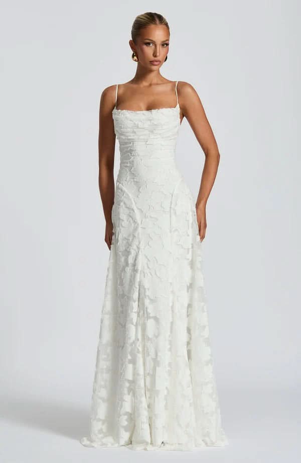 Francis Maxi Dress White