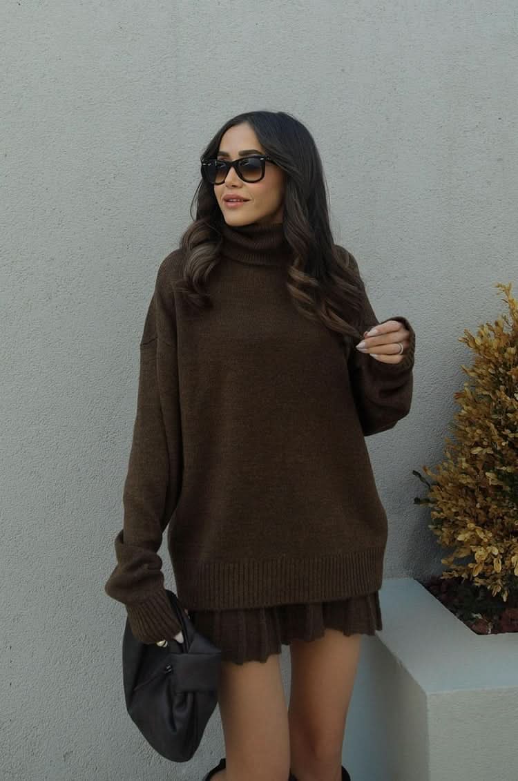 Indy Knit Set Brown