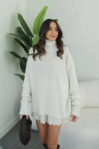 Indy Knit Set White