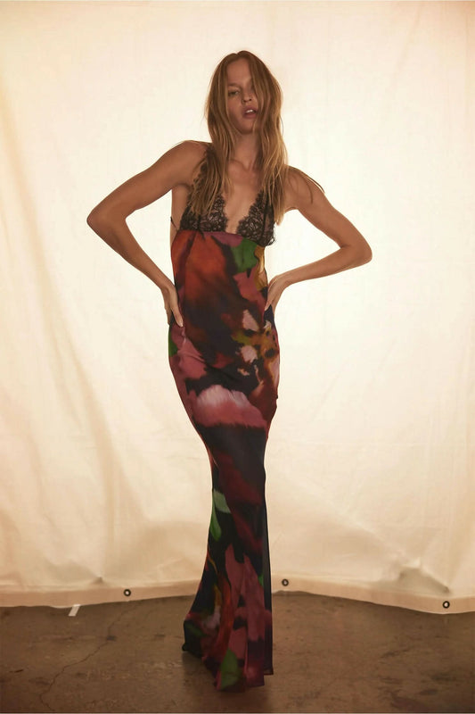 Iris Eclipse Dress Floral