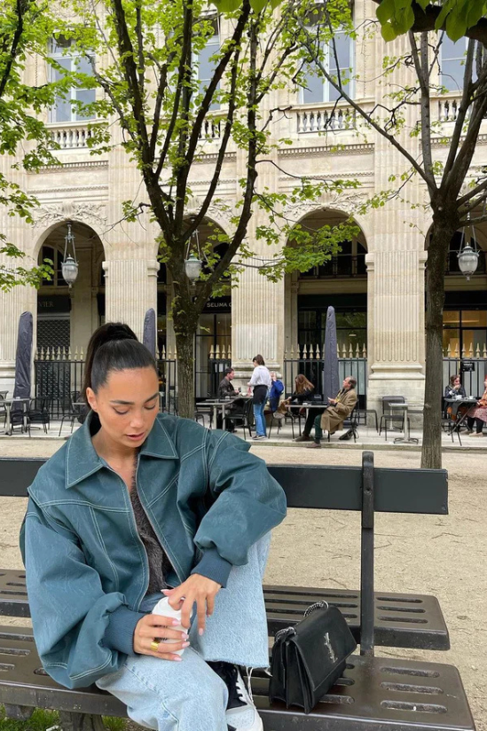 Isabel Oversized Jacket Green