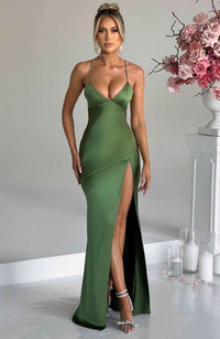 Isebel Maxi Dress Green
