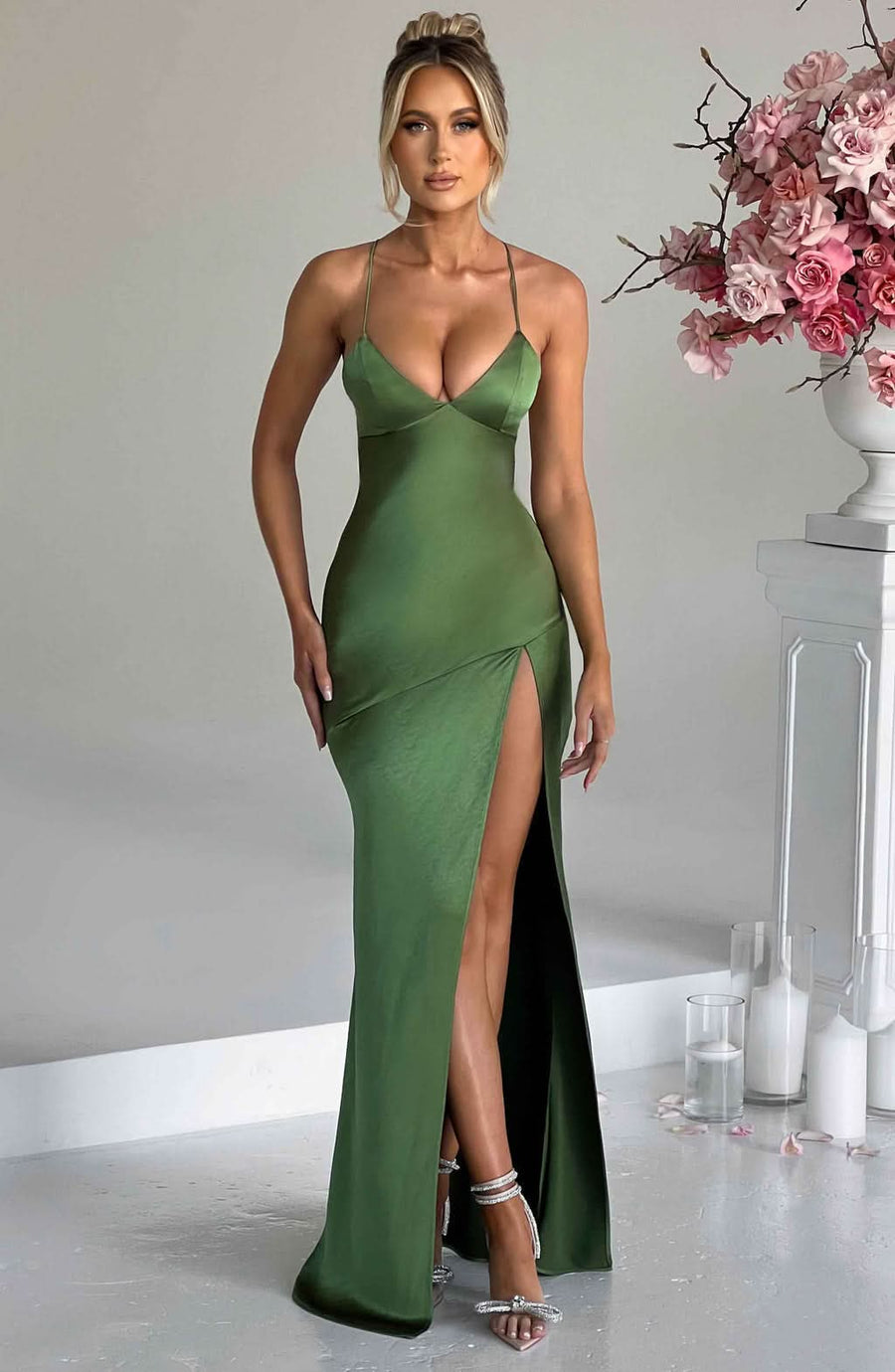 Isebel Maxi Dress Green