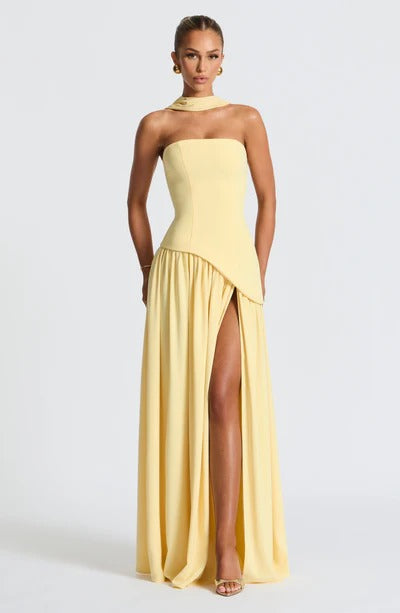 Jaya Maxi Dress Yellow