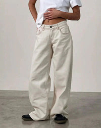 Jayda Low Rise Jeans | BUY 1 GET 1 FREE White