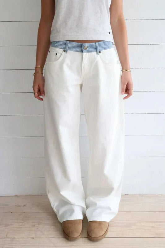Jodie Denim Jeans White