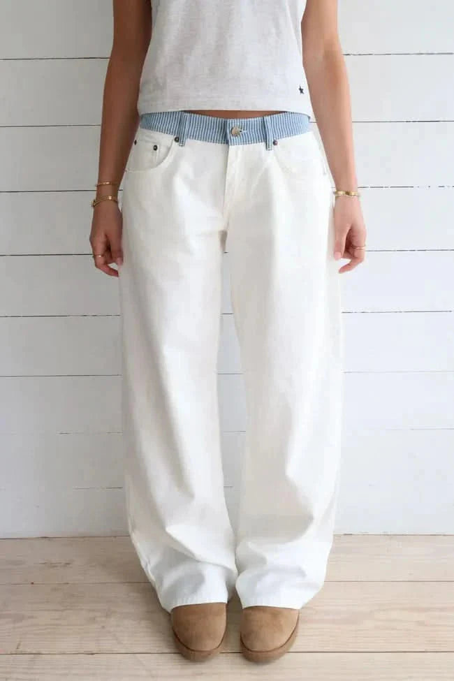 Jodie Denim Jeans White