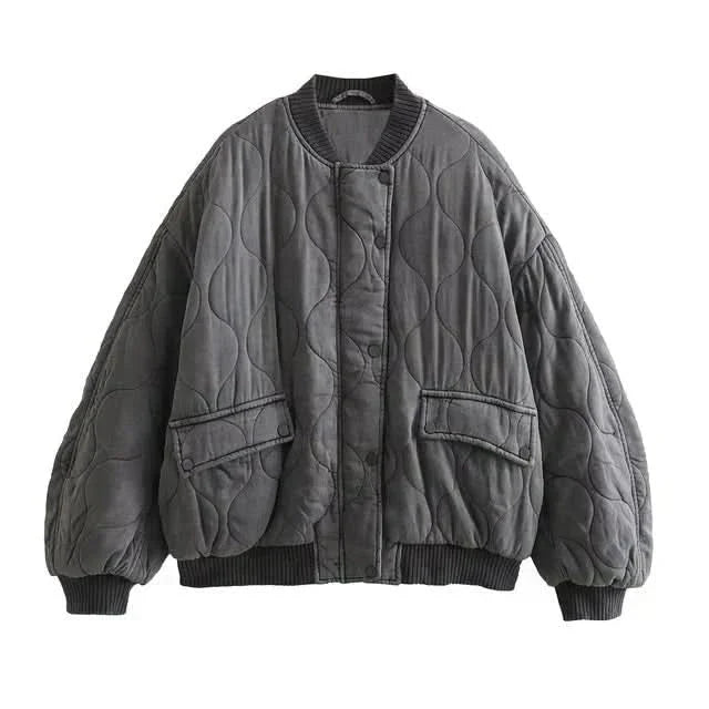 Julie Bomber Jacket Gray