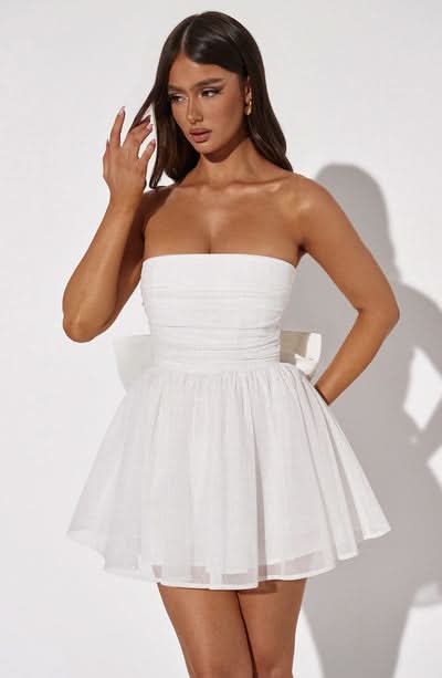Katrina Mini Dress White