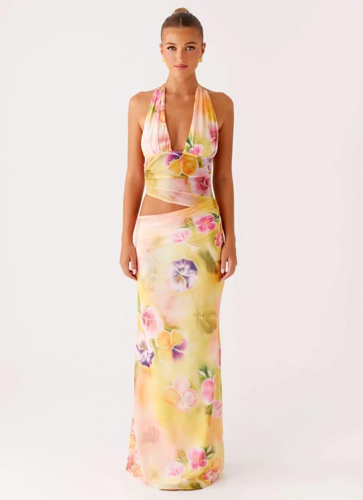 Kayce Halter Dress Maxi