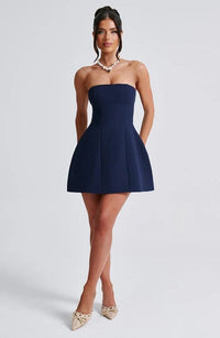 Kiki Mini Dress Navy Blue