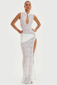Kyranni Maxi Dress White