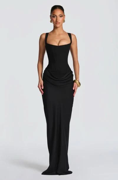 Leila Maxi Dress Black