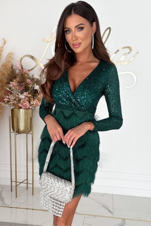 Leola Mini Dress Green