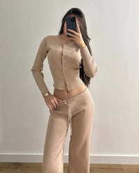 Liana Knit Set Beige