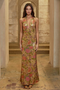Liana Maxi Dress Gold