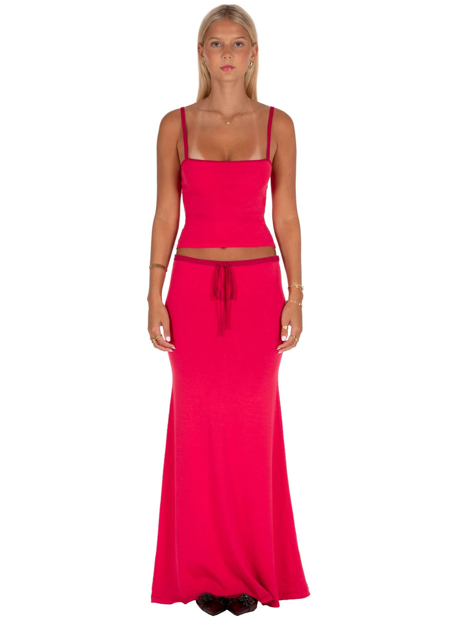 Lilly Maxi Set Red