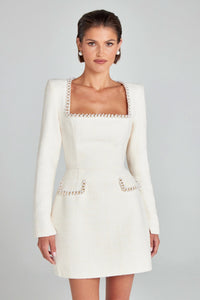 Lilly Mini Dress White