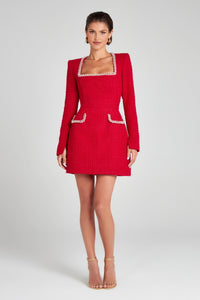 Lilly Mini Dress Red