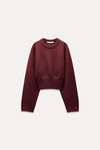 Lily Knit Sweater Burgundy
