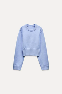 Lily Knit Sweater Blue